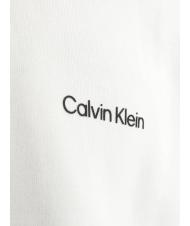 CALVIN KLEIN MICRO LOGO REPREVE Hoodie Bright White - Sweatshirts - 3