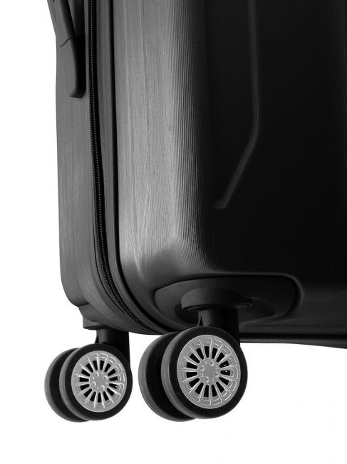 FLIGHT Medium size trolley Black - Rigid Trolley Cases