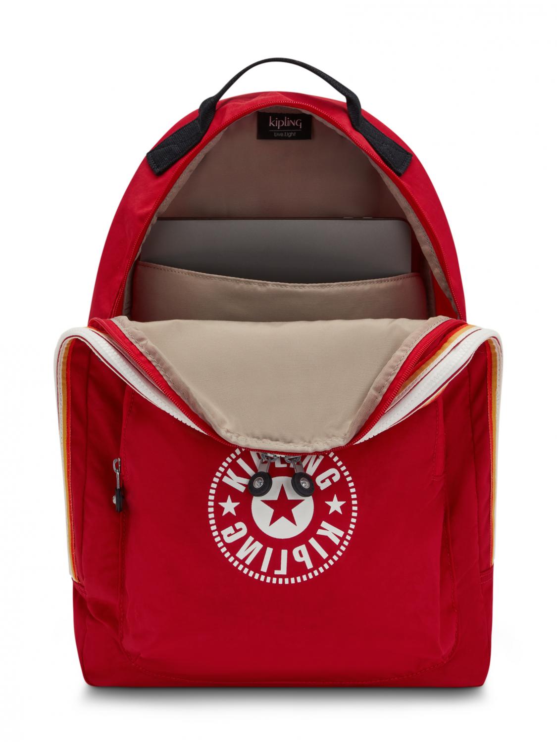 Kipling Curtis Xl Backpack Red Buy At Outlet Prices!