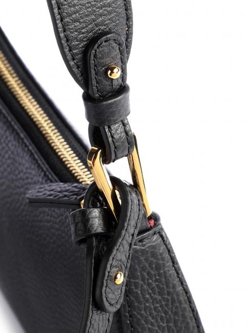 MERVEILLE Shoulder bag in textured leather Black - Women&rsquo;s Bags
