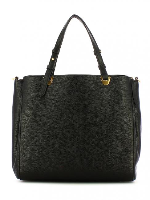 LEA Shoulder bag in textured leather Black - Women&rsquo;s Bags
