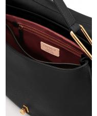 COCCINELLE MAGIE L Leather shoulder bag with shoulder strap Black - Women&rsquo;s Bags - 4