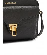 COCCINELLE BEAT SOFT Small shoulder bag Black - Women’s Bags - 3