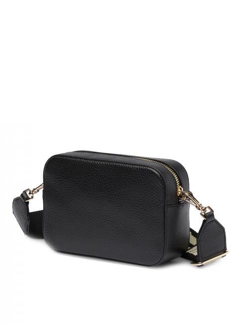 TEBE Shoulder bag in textured leather Black - Women’s Bags