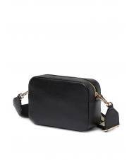 COCCINELLE TEBE Shoulder bag in textured leather Black - Women’s Bags - 3