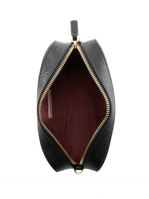 TEBE Shoulder bag in textured leather Black - Women’s Bags