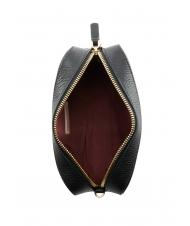 COCCINELLE TEBE Shoulder bag in textured leather Black - Women’s Bags - 4