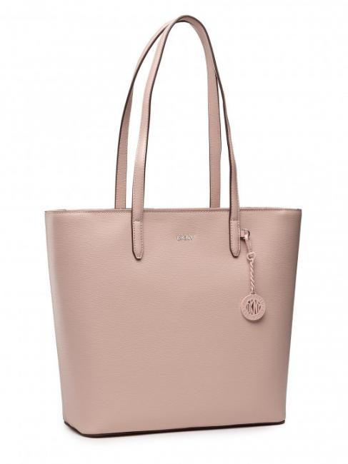 BRYANT PARK NORTH SOUTH Leather shopping bag cashmere / silver - Women&rsquo;s Bags