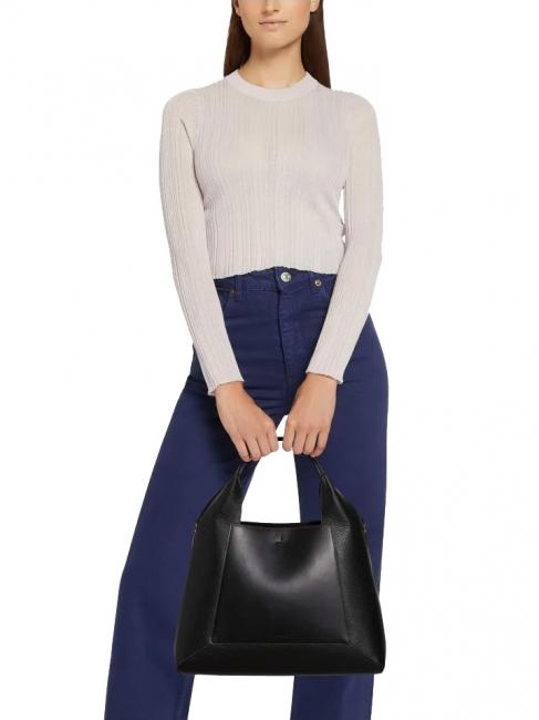 GILDA Shoulder bag, with shoulder strap black + marble c - Women’s Bags