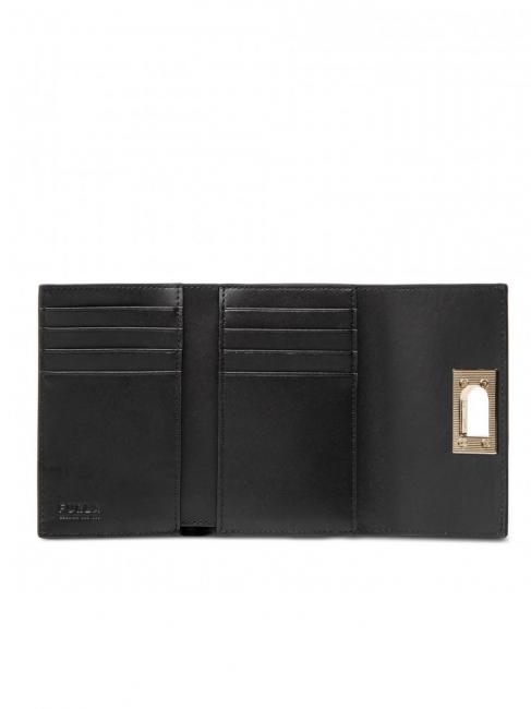 1927 Compact wallet in ares leather Black - Women&rsquo;s Wallets