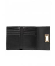FURLA 1927 Compact wallet in ares leather Black - Women&rsquo;s Wallets - 2