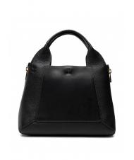FURLA GILDA Roma and st eracle calfskin tote bag black + marble c - Women’s Bags - 5