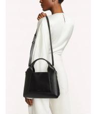 FURLA GILDA Roma and st eracle calfskin tote bag black + marble c - Women’s Bags - 8