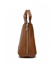 FURLA GILDA Roma and st eracle calfskin tote bag cognac / black - Women&rsquo;s Bags - 3