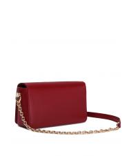 FURLA MY JOY Mini shoulder bag in taita calfskin CHERRY d - Women’s Bags - 3