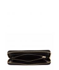 COCCINELLE METALLIC SOFT Wallet in textured leather - Women’s Wallets