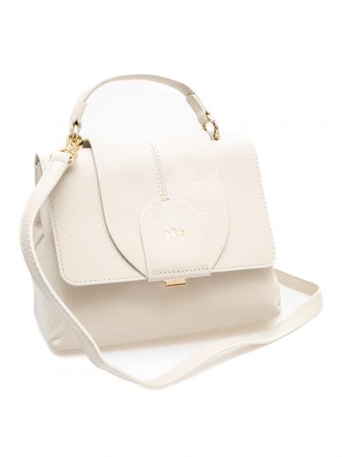 BORSETTA IN PELLE NAPPATA With removable shoulder strap cosmiclatte - Women&rsquo;s Bags