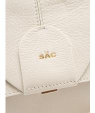 LESAC BORSETTA IN PELLE NAPPATA With removable shoulder strap cosmiclatte - Women&rsquo;s Bags - 3