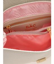 LESAC BORSETTA IN PELLE NAPPATA With removable shoulder strap cosmiclatte - Women&rsquo;s Bags - 5