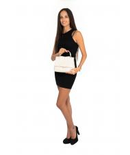 LESAC BORSETTA IN PELLE NAPPATA With removable shoulder strap cosmiclatte - Women&rsquo;s Bags - 6