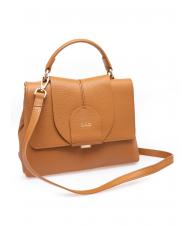 LESAC BORSETTA IN PELLE NAPPATA With removable shoulder strap natural - Women&rsquo;s Bags - 2