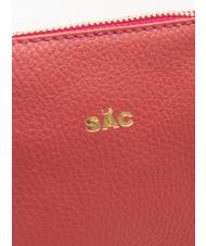 LESAC POCHETTE IN PELLE DOLLARO With cuff and removable shoulder strap bubblegum - Women&rsquo;s Bags - 3