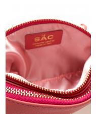 LESAC POCHETTE IN PELLE DOLLARO With cuff and removable shoulder strap bubblegum - Women&rsquo;s Bags - 5