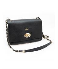 LESAC BORSA A TRACOLLA In dollar leather black - Women&rsquo;s Bags - 2