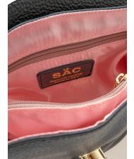 LESAC BORSA A TRACOLLA In dollar leather black - Women&rsquo;s Bags - 5