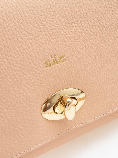 BORSA A TRACOLLA In dollar leather magnolia - Women&rsquo;s Bags