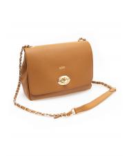LESAC BORSA A TRACOLLA In dollar leather natural - Women&rsquo;s Bags - 2