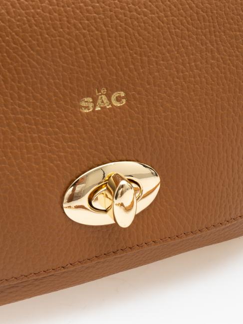 BORSA A TRACOLLA In dollar leather natural - Women&rsquo;s Bags