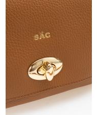 LESAC BORSA A TRACOLLA In dollar leather natural - Women&rsquo;s Bags - 3