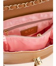 LESAC BORSA A TRACOLLA In dollar leather natural - Women&rsquo;s Bags - 5