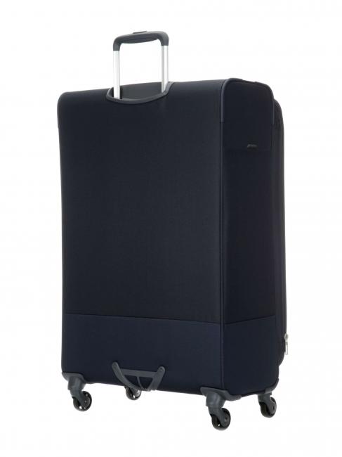 trolley case BASE BOOST line, large size, expandable blu navy - Semi-rigid Trolley Cases