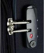 SAMSONITE trolley case BASE BOOST line, large size, expandable blu navy - Semi-rigid Trolley Cases - 4