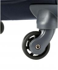 SAMSONITE trolley case BASE BOOST line, large size, expandable blu navy - Semi-rigid Trolley Cases - 5