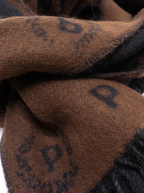 ALL OVER All-over jaquard black / brown - Scarves