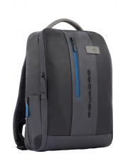 PIQUADRO backpack URBAN, 15.6 "PC port, with anti-theft system black grigiongr - Laptop backpacks - 2