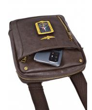 AERONAUTICA MILITARE PILOT Shoulder bag MORO - Over-the-shoulder Bags for Men - 3
