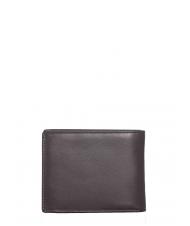 AERONAUTICA MILITARE TARGET Leather wallet Black - Men&rsquo;s Wallets - 3