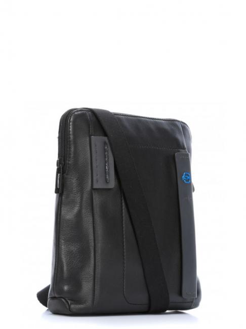 PULSE Leather bag Black - Over-the-shoulder Bags for Men