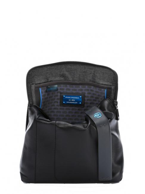 PULSE Leather bag Black - Over-the-shoulder Bags for Men