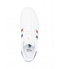 RALPH LAUREN HTR AREA Leather sneaker white / red / blue - Men&rsquo;s shoes - 4