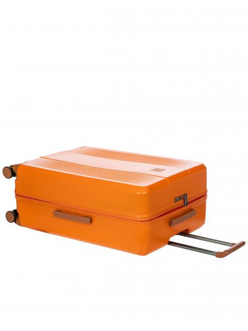 RAVENNA Extra large trolley 79cm ORANGE - Rigid Trolley Cases