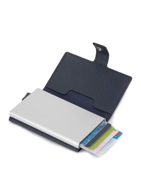 MODUS RESTYLG Leather credit card holder blue - Men&rsquo;s Wallets