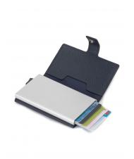 PIQUADRO MODUS RESTYLG Leather credit card holder blue - Men&rsquo;s Wallets - 2