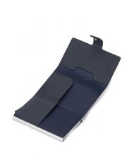 PIQUADRO MODUS RESTYLG Leather credit card holder blue - Men&rsquo;s Wallets - 3