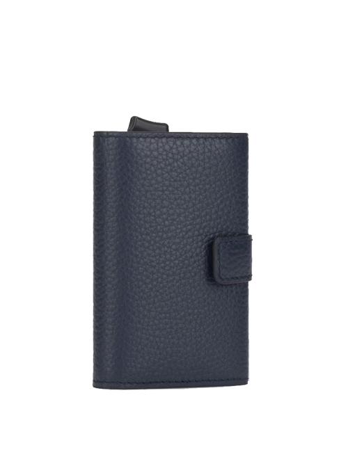 MODUS RESTYLG Leather credit card holder blue - Men&rsquo;s Wallets