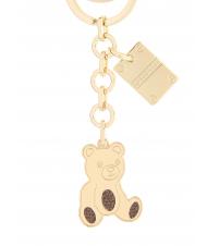 BORBONESE ORSO Key holder gold ch.free/op nat - Key holders - 2